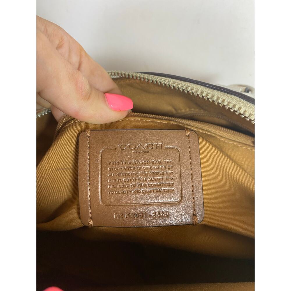 Coach Varisty Striped Purse - Picture 11 of 12
